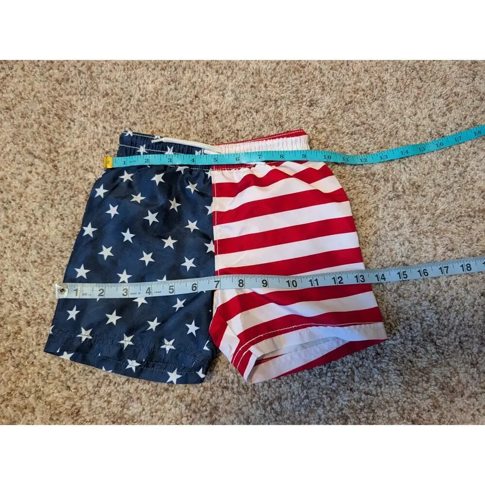 OLD NAVY Toddler/Baby boys swim suits, 2T, Patriotic, 4th of July, American flag